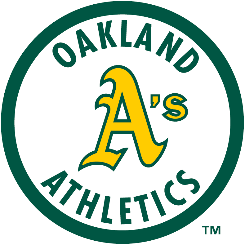 Oakland Athletics 1982-1992 Primary Logo vinyl decal